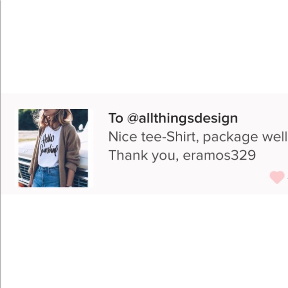 My Favorite T-Shirt Hello Sunshine - Picture 7 of 7